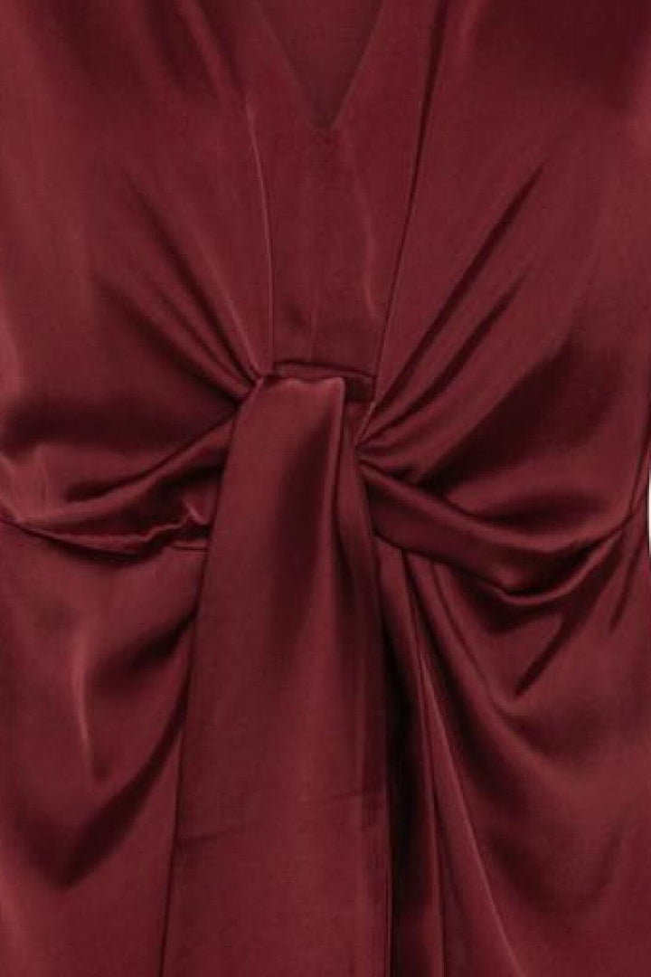 Karmamia - Blair Blouse 2022 - Semi Rich Merlot Bluser