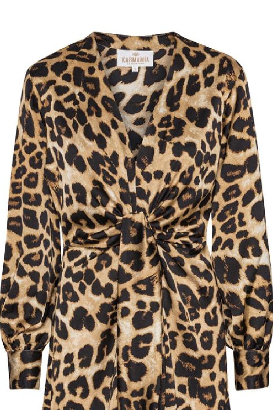 Karmamia - Blair Dress 2024 - Hammered Leopard Kjoler