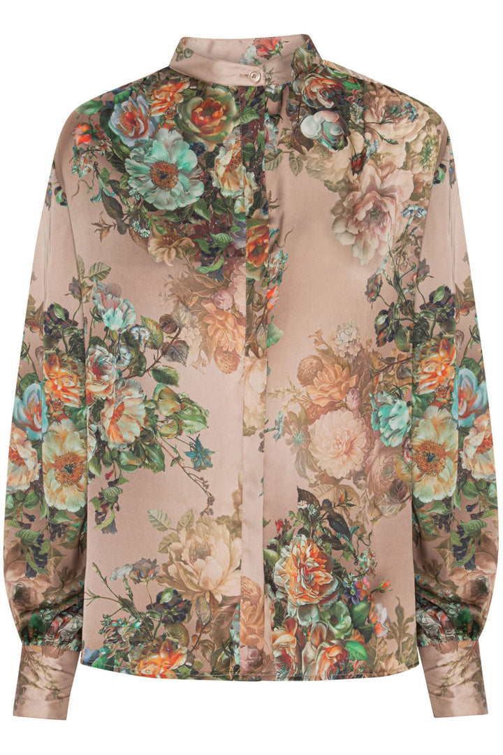 Karmamia - Cornelia Shirt - Daisy Mocha Skjorter