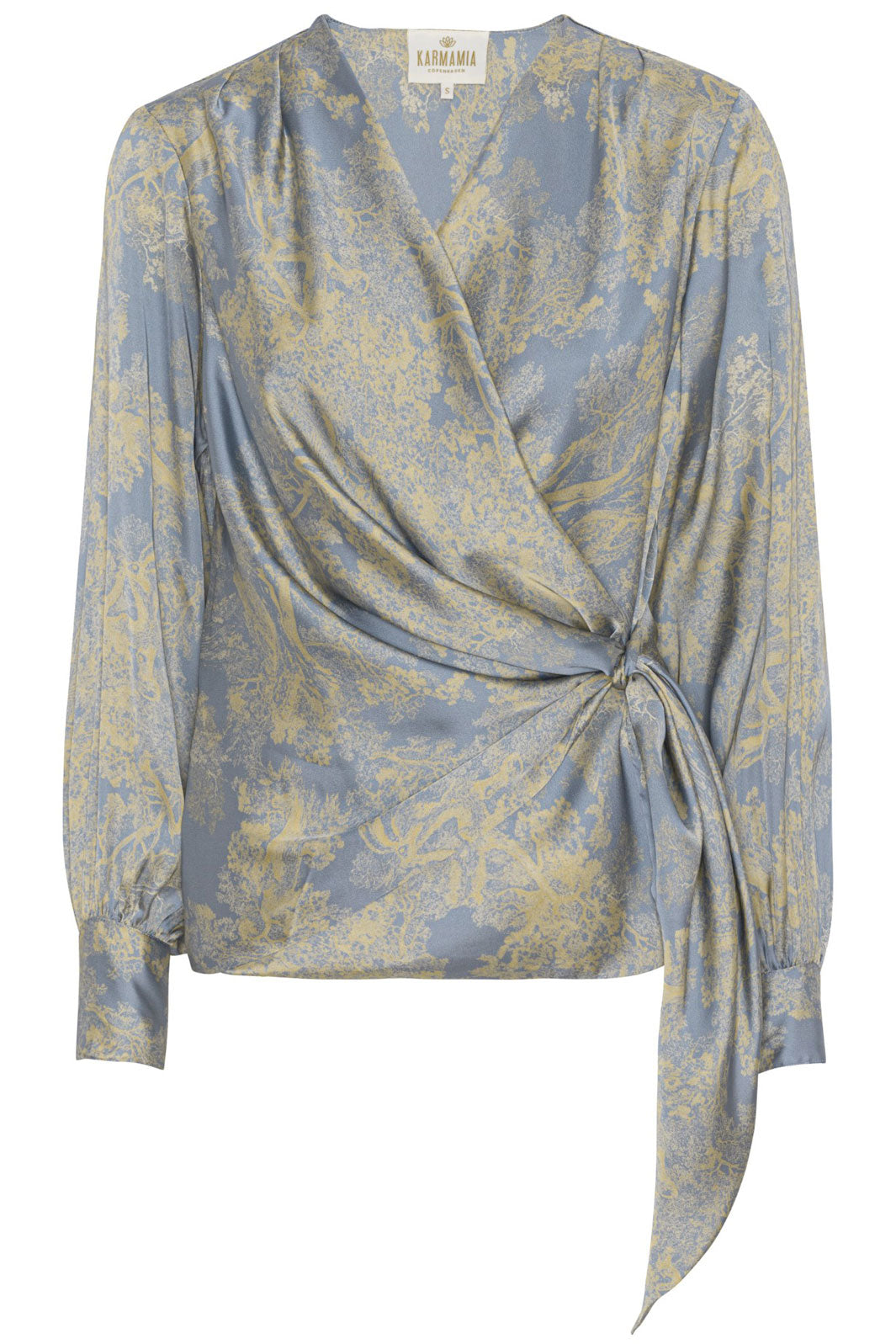 Karmamia - Ines Blouse - Sky Forest Bluser