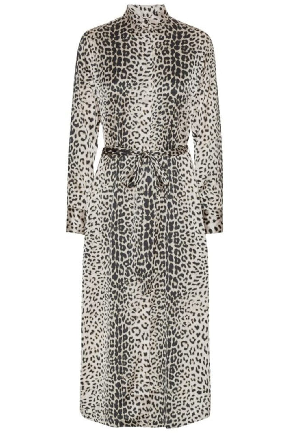 Karmamia - Jean Dress 2123 - Nude Leopard Kjoler