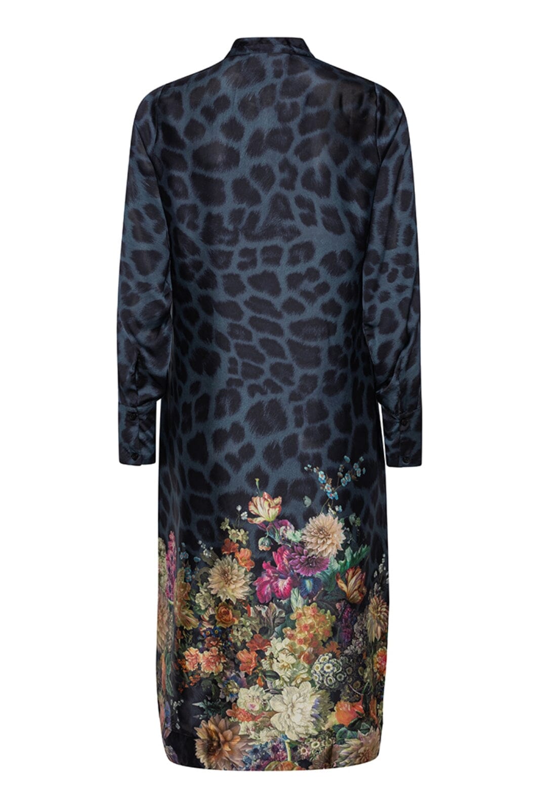 Karmamia - Joelle Dress - Navy Flower Leopard Kjoler