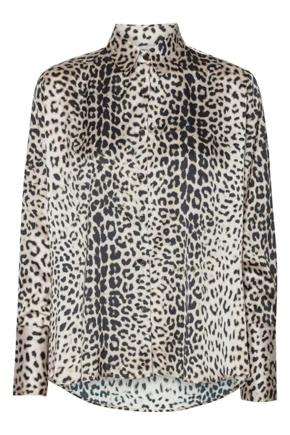 Karmamia - Joseph Shirt 2124 - Nude Leopard Skjorter