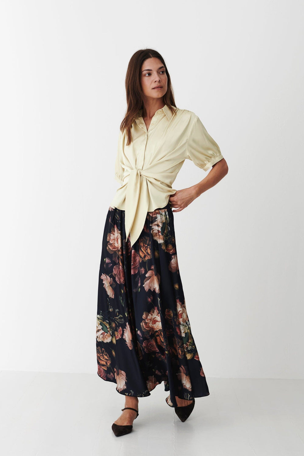 Karmamia - Lee Shirt (Short) 2200 - Lemongrass Skjorter