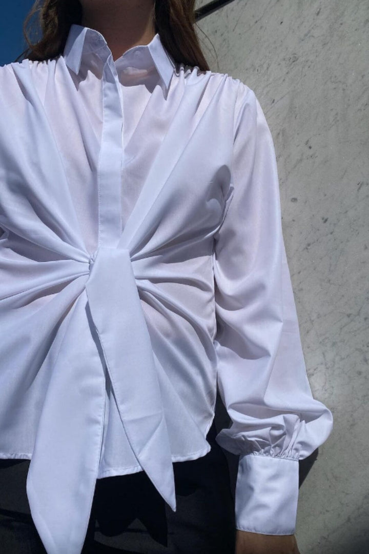 Karmamia - Lee Shirt - White Cotton Skjorter