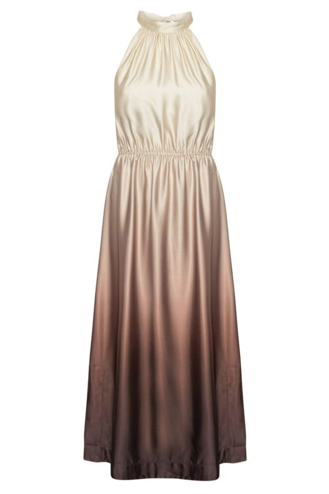 Karmamia - Lulu Dress 2202 - Semi Rich Gradient Brown