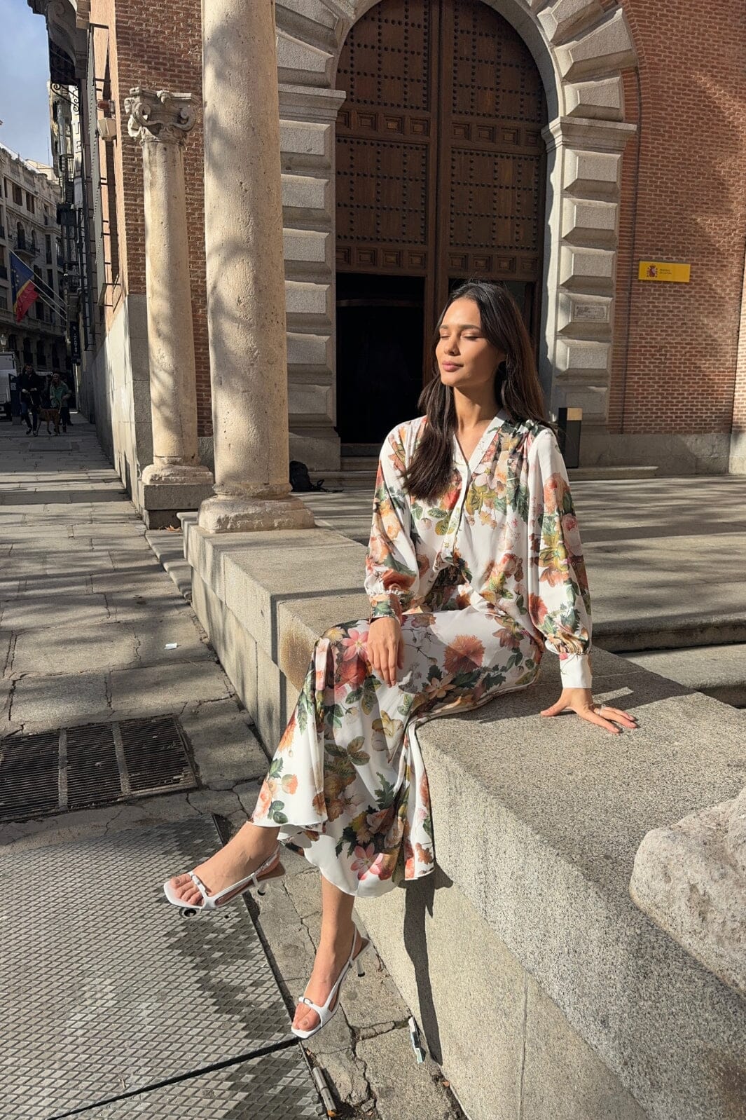 Karmamia - Savannah Skirt 2130 - Summer Bloom Nederdele