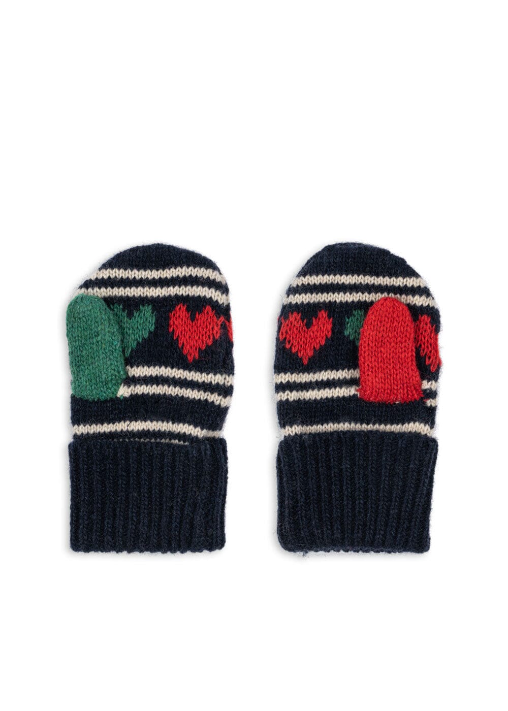 Konges Sløjd - Belou Mittens Ks104228 - Heart Handsker & Vanter