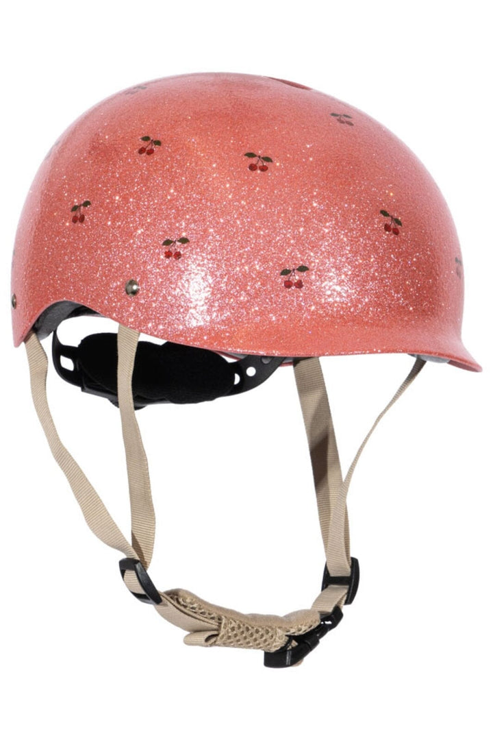 Konges Sløjd - Bicycle Helmet Glitter Ks102899 - Cherry Glitter