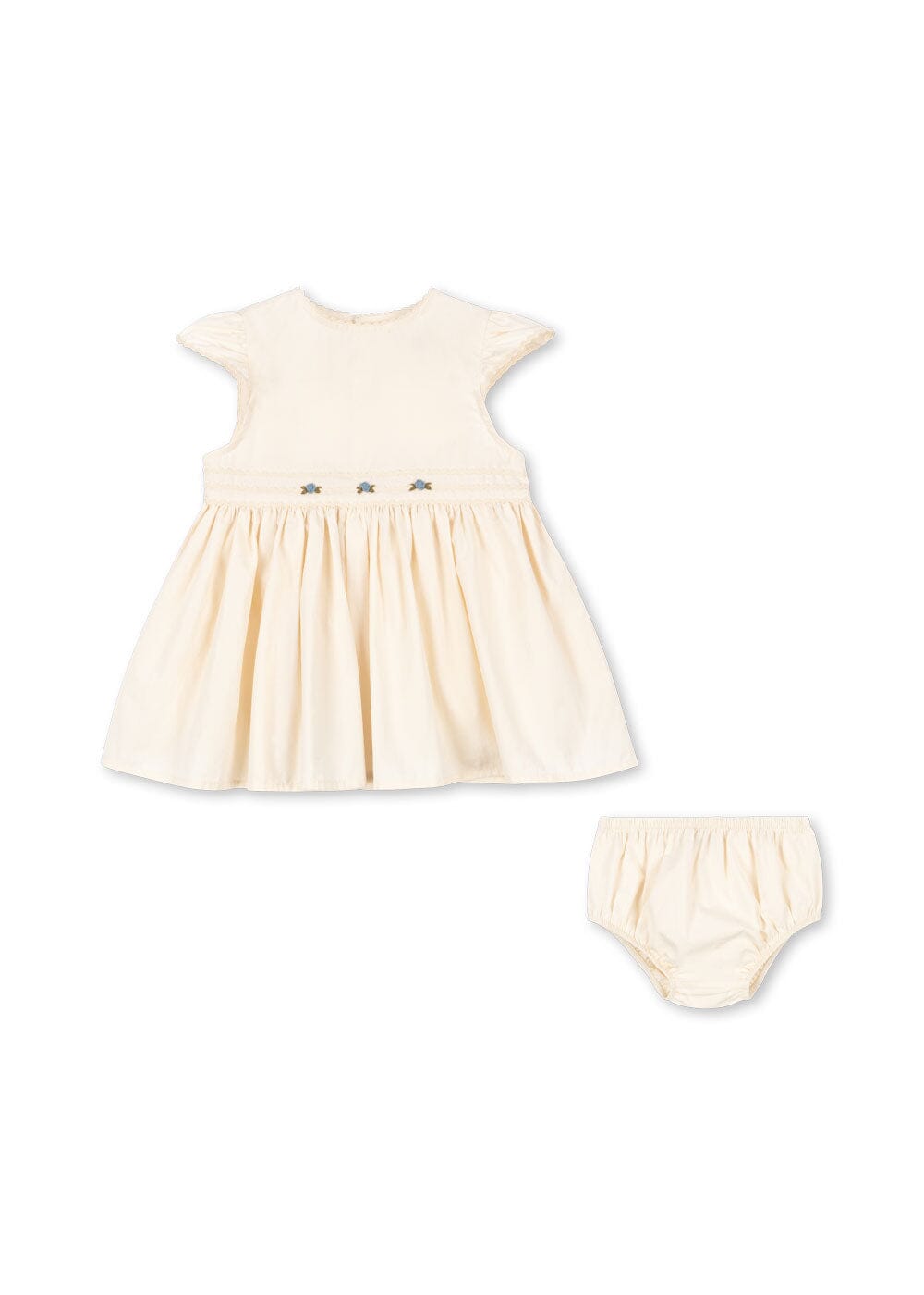 Konges Sløjd - Celebration Aaliyah Baby Set Gots Ks103577 - Eggnog Nattøj