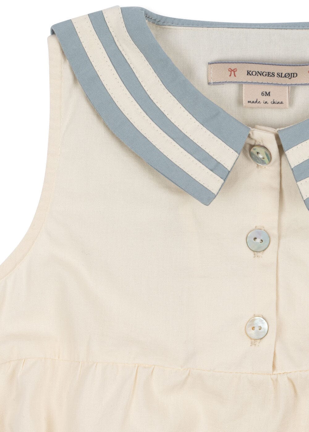 Konges Sløjd - Celebration Sailor Romper Gots Ks103575 - Ashley Blue Buksedragter