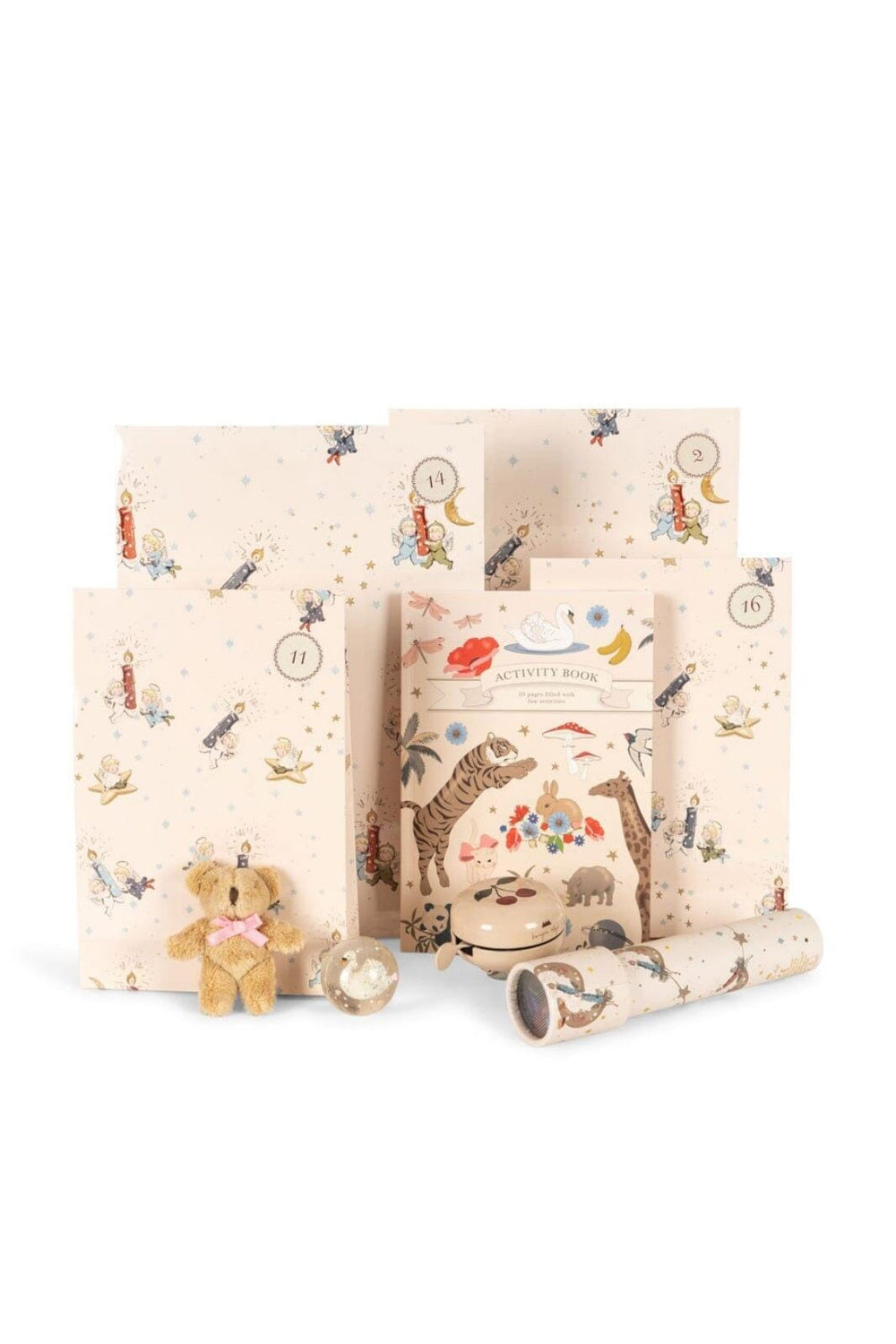 Konges Sløjd - Christmas Calendar With 24 Gifts Ks104251 - Beige Interiør