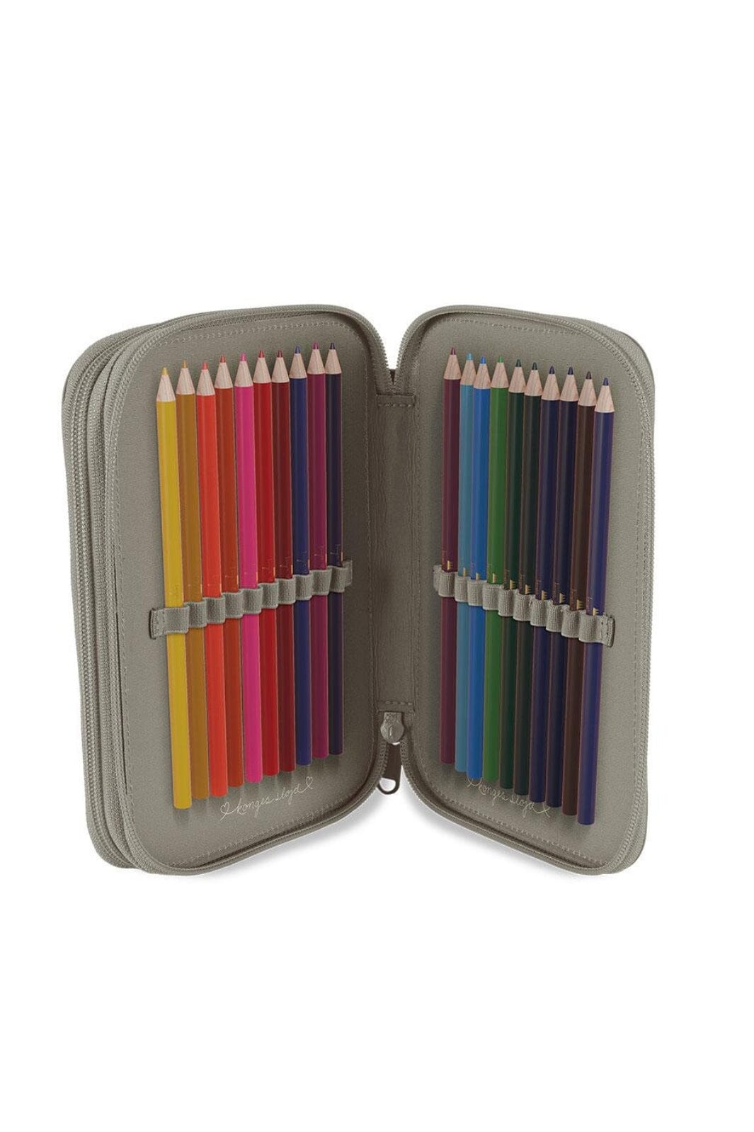 Konges Sløjd - Clover Pencil Case Ks103456 - Tiger Oak