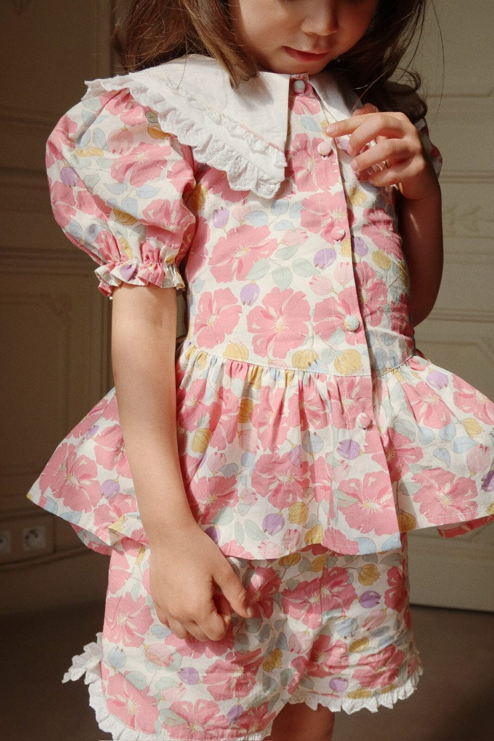 Konges Sløjd - Coeur Shorts Gots Ks102851 - Fleur Anglaise