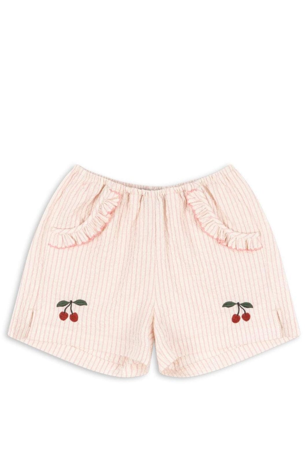Konges Sløjd - Ellie Frill Shorts Gots Ks103163 - Peony Stripe