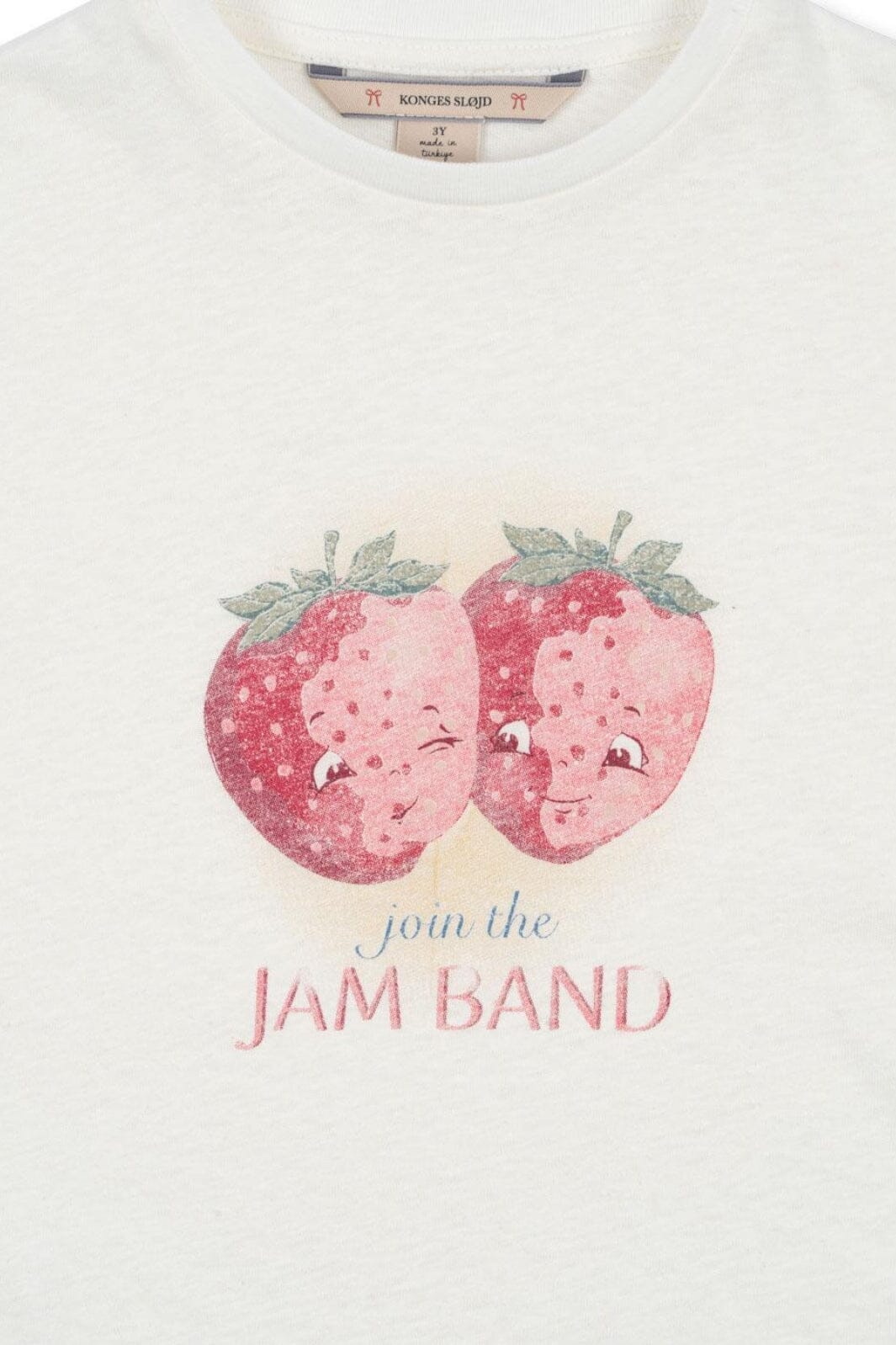 Konges Sløjd - Era Tee Ocs Ks103194 - Off White/jam