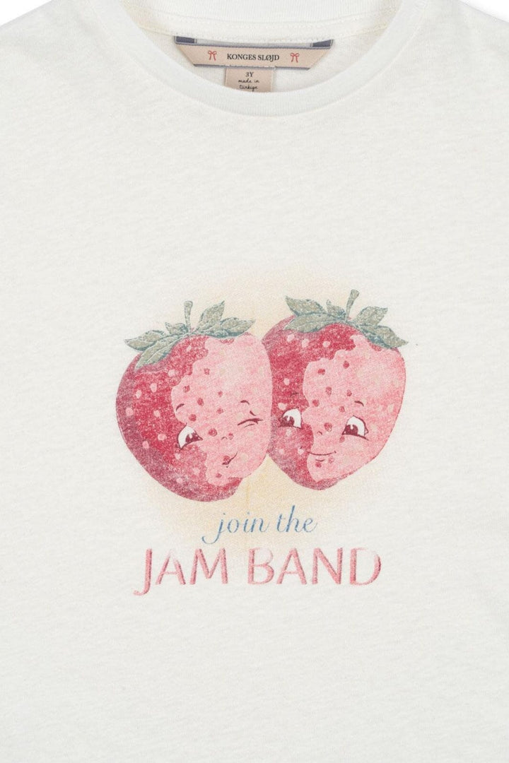 Konges Sløjd - Era Tee Ocs Ks103194 - Off White/jam