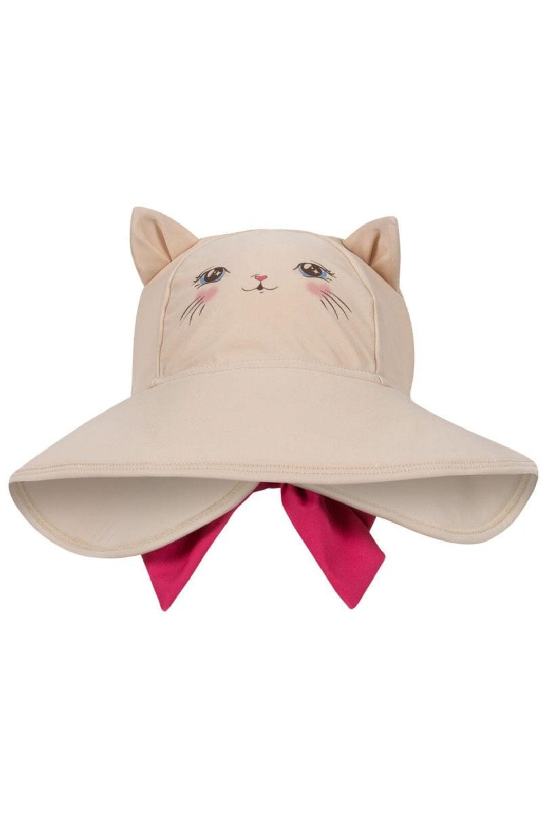 Konges Sløjd - Kitty Cat Sun Hat Grs Ks103260 - Soft Pink