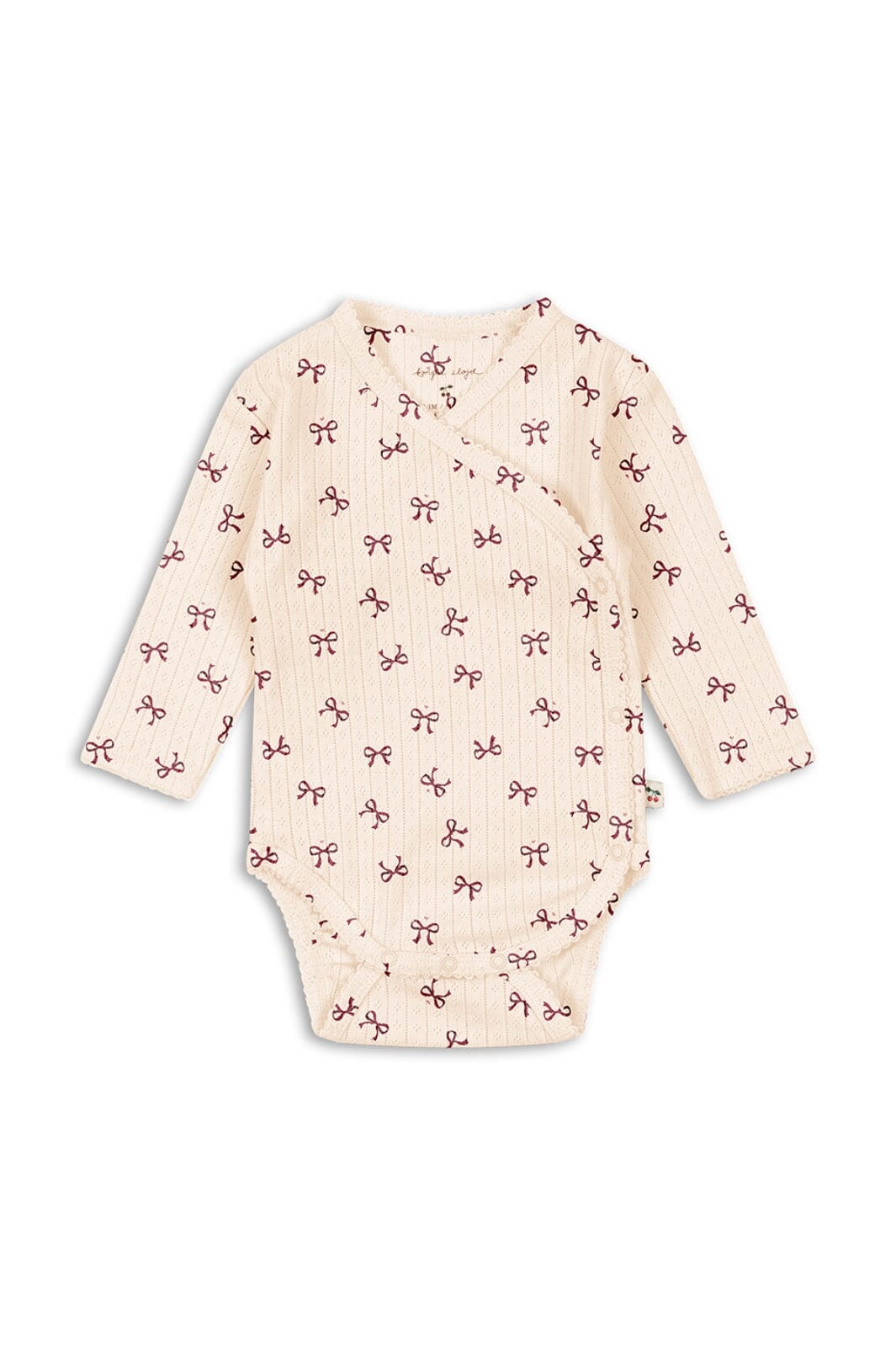 Konges Sløjd - Minnie Newborn Body Gots Ks104377 - Bow Rouge Bodysuits