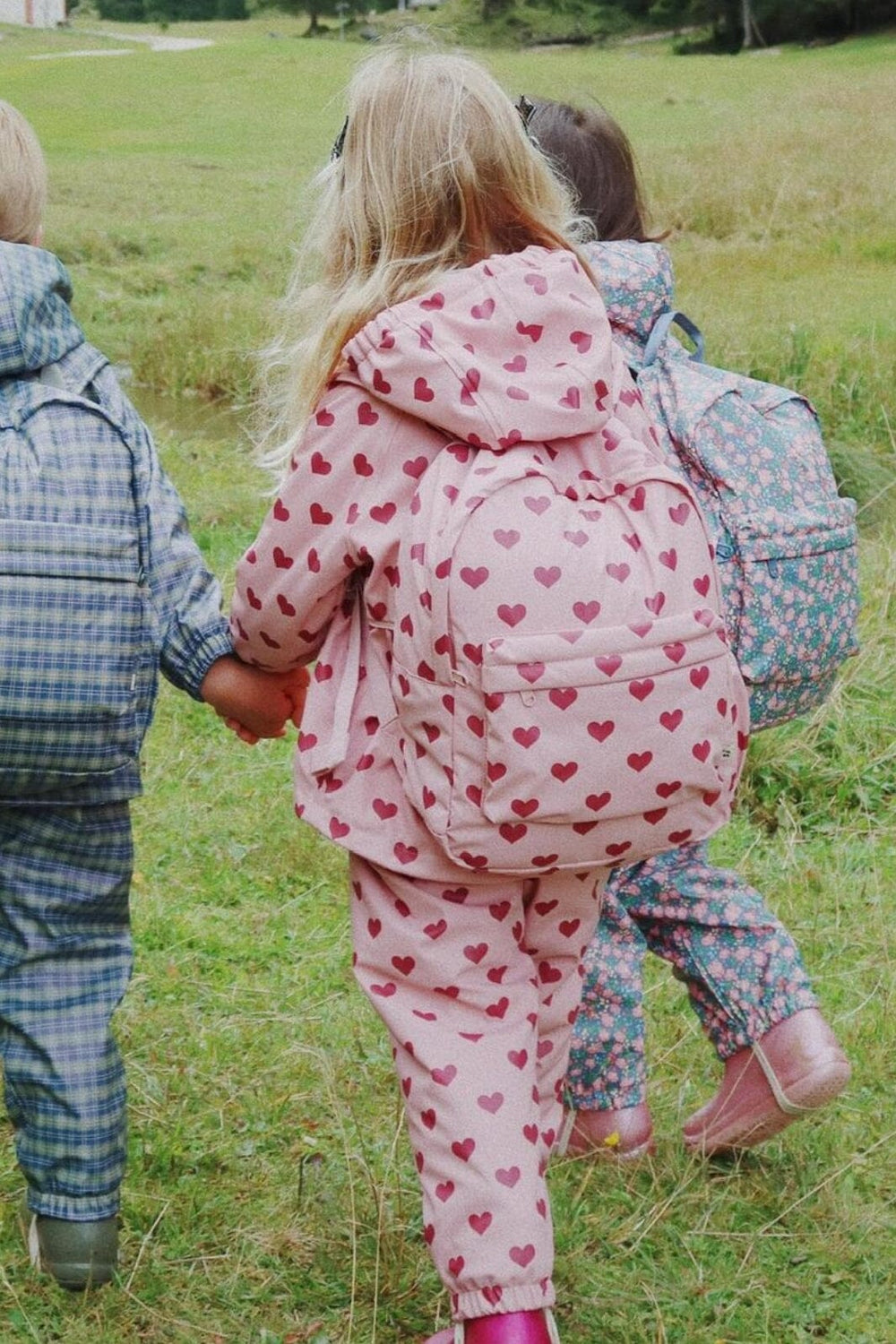 Konges Sløjd - Rainy Kids Backpack Midi Ks103529 - Amour Pink