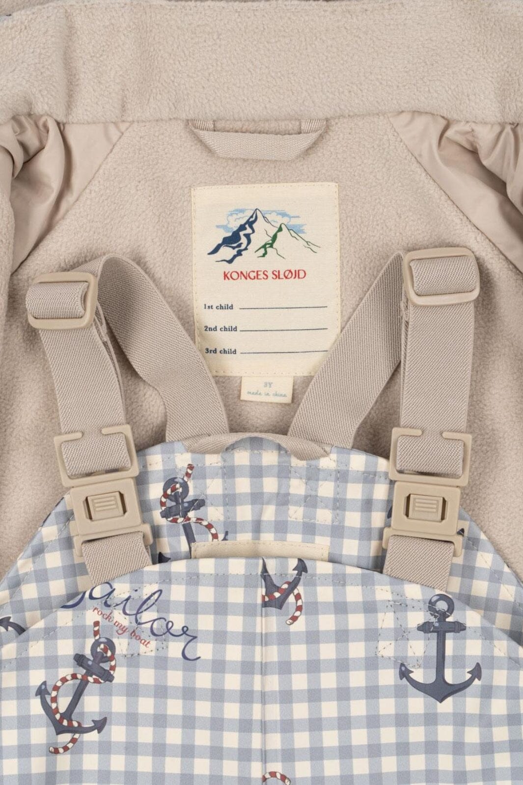 Konges Sløjd - Rainy Palme Set Ks103530 - Sailor Check