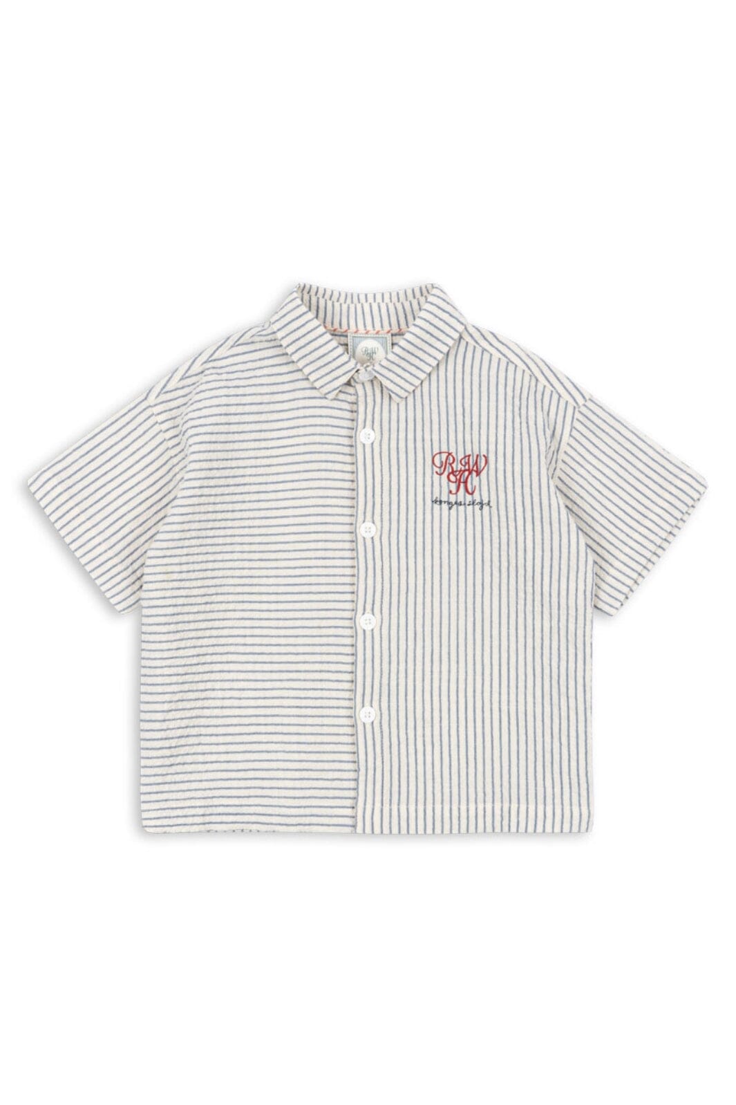 Konges Sløjd - Rhw X Ks Duo Shirt Gots Ks103596 - Stripe Bluie