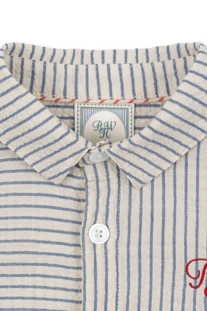 Konges Sløjd - Rhw X Ks Duo Shirt Gots Ks103596 - Stripe Bluie