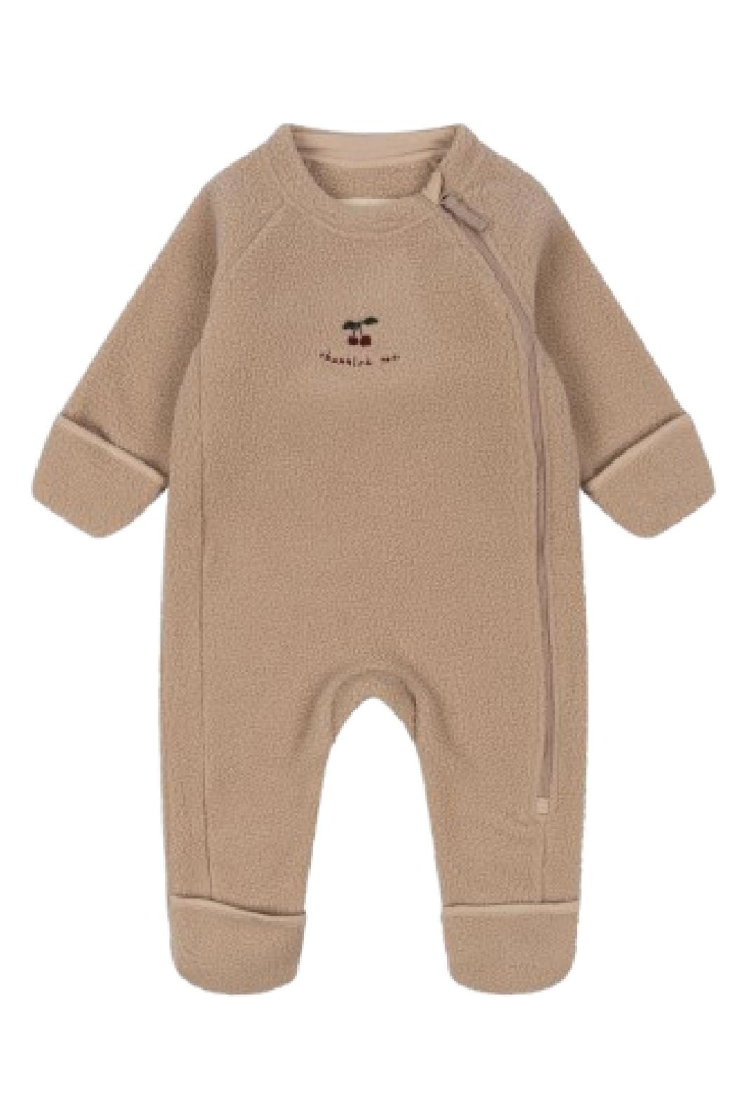 Konges Sløjd - Safa Onesie Grs - Smoke Gray Heldragter