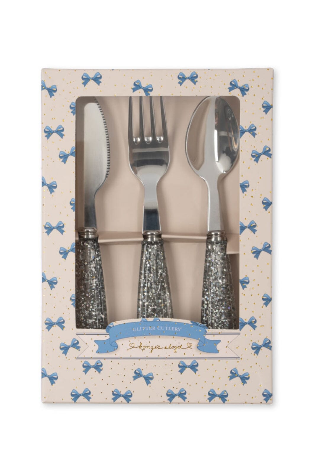 Konges Sløjd - Sparkly Cutlery Ks103984 - Sparkling Blue