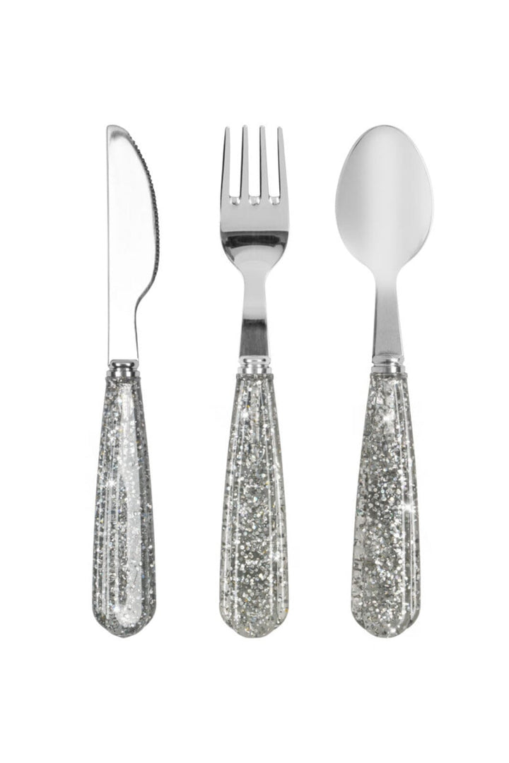 Konges Sløjd - Sparkly Cutlery Ks103984 - Sparkling Blue