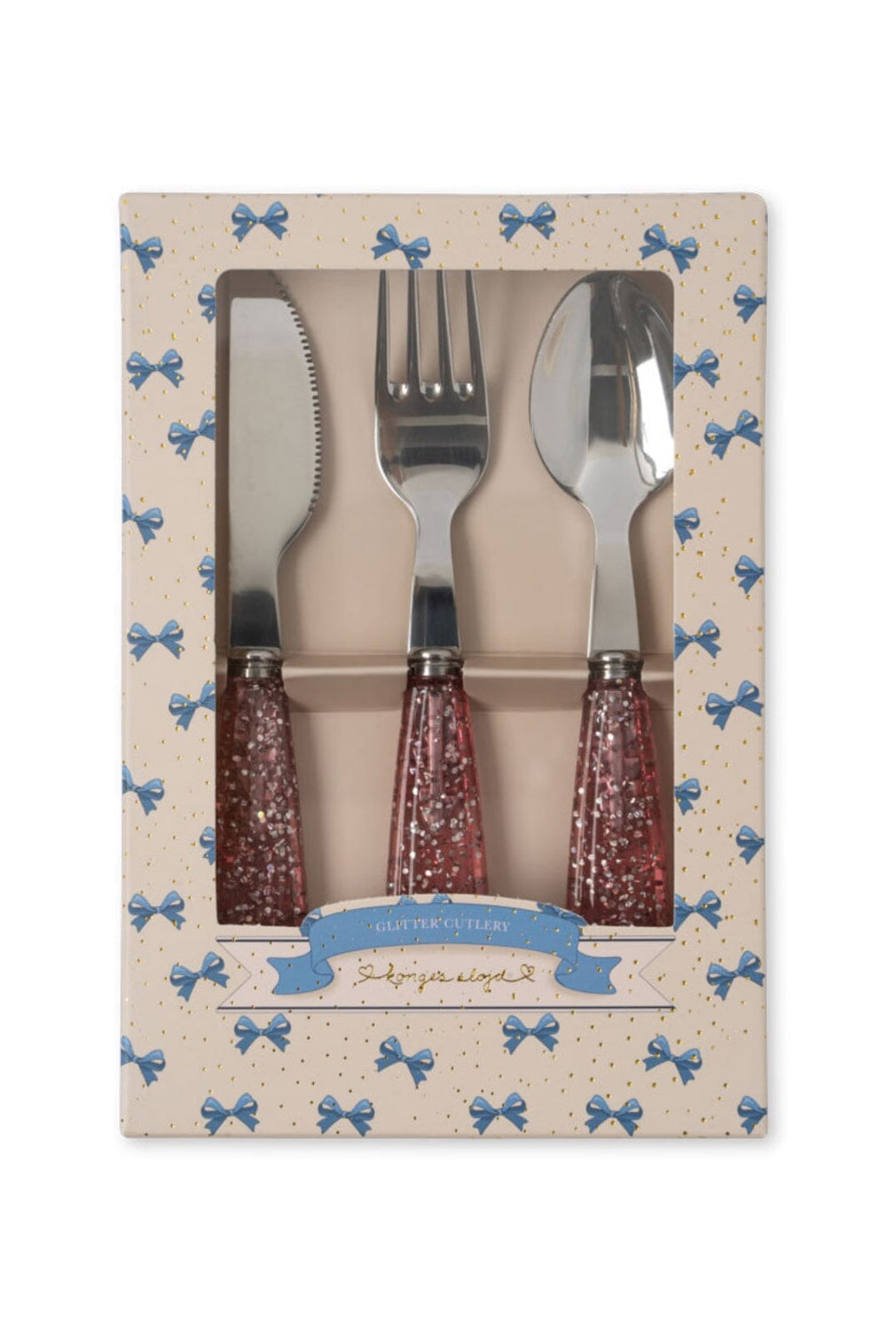 Konges Sløjd - Sparkly Cutlery Ks103984 - Sparkling Blush