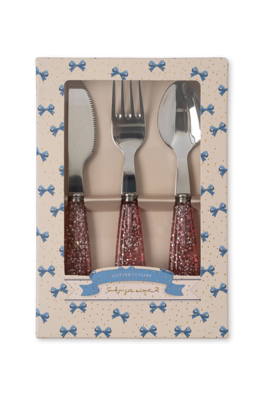 Konges Sløjd - Sparkly Cutlery Ks103984 - Sparkling Blush