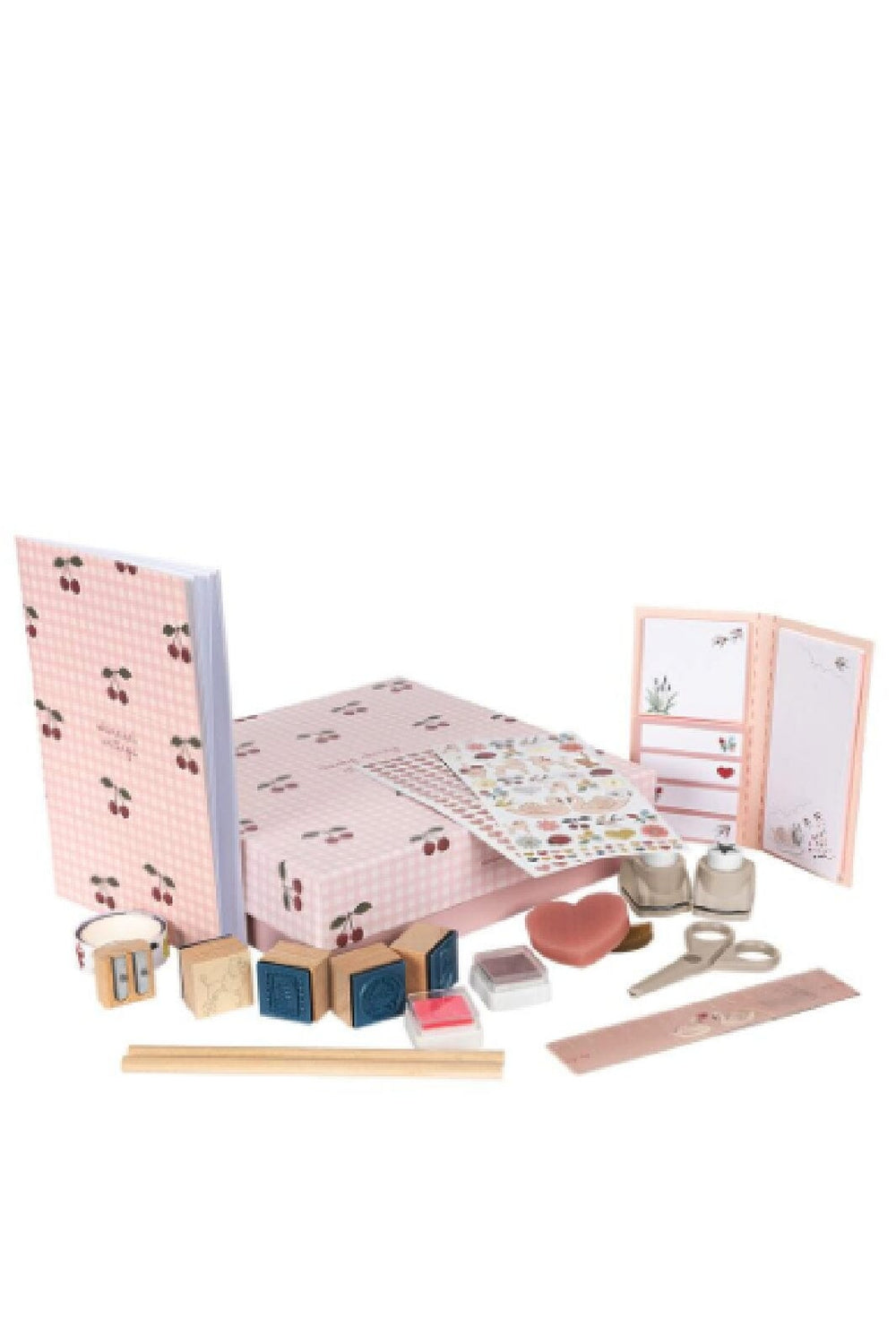 Konges Sløjd - Stationery Set - Cherry Mix Girl Legetøj