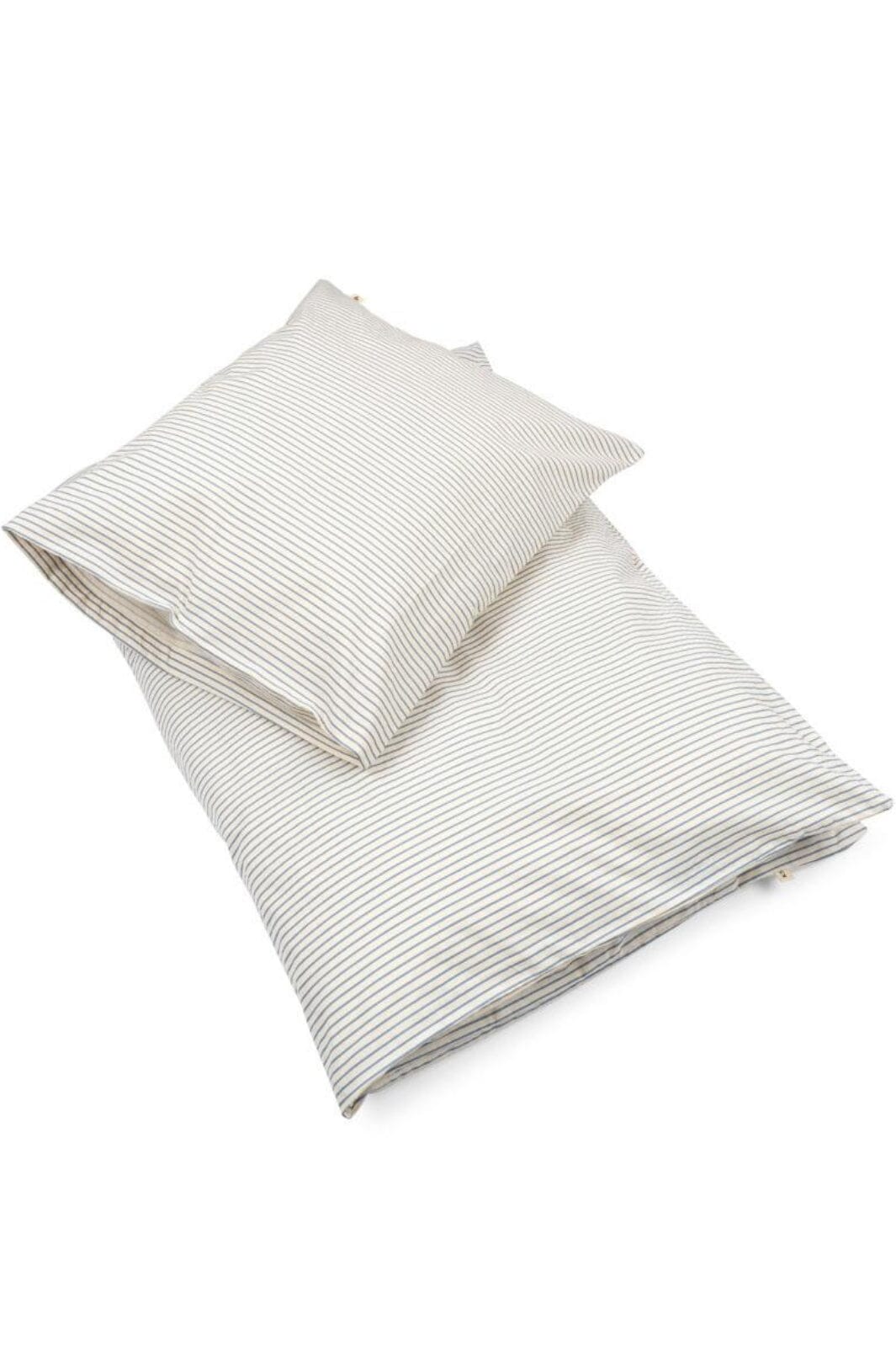 Konges Sløjd - Strandshavet Baby Bedding Gots Ks103998 - Stripe Bluie