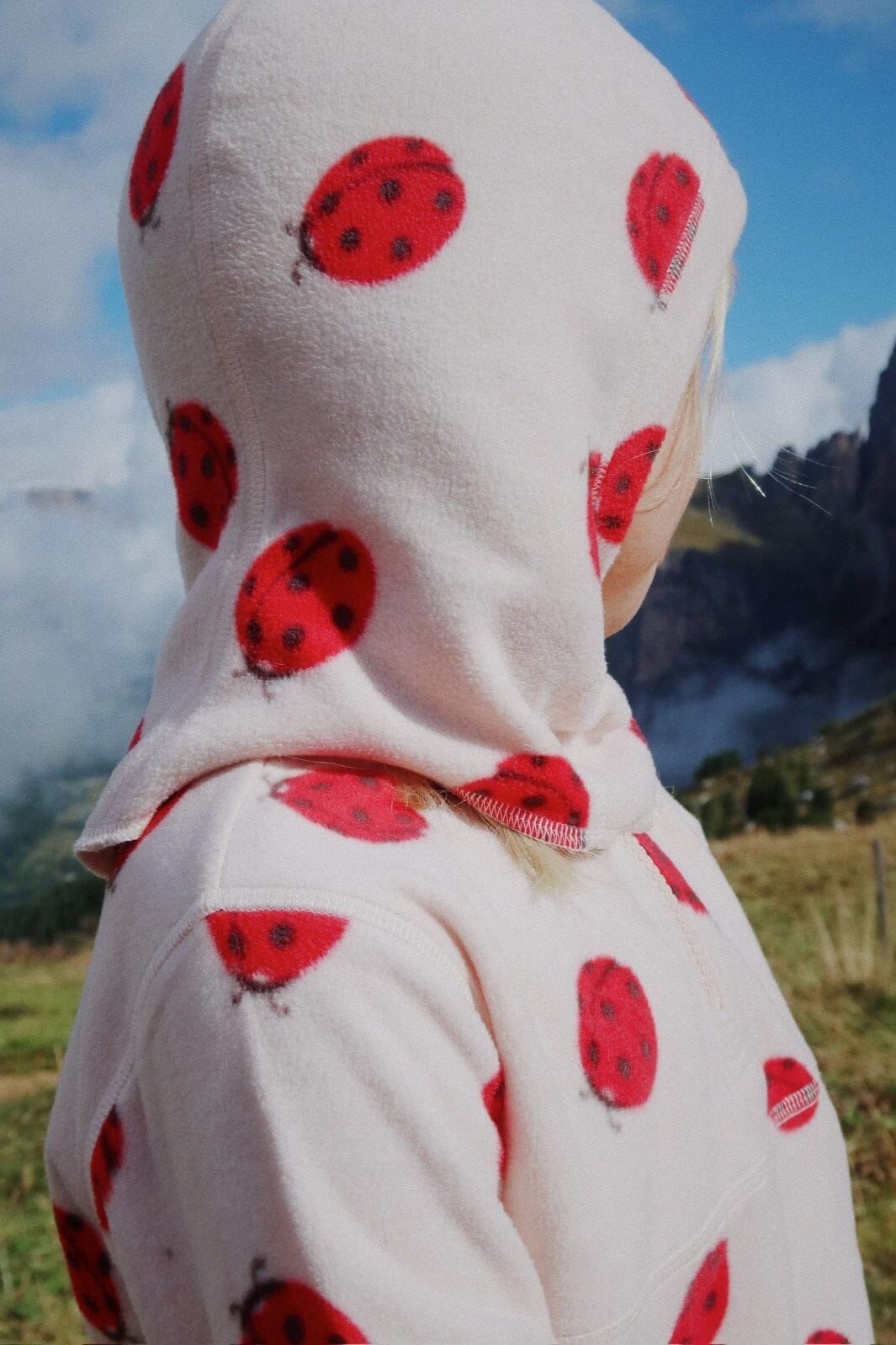 Konges Sløjd - Tavi Fleece Balaclava Grs Ks103540 - Ladybug