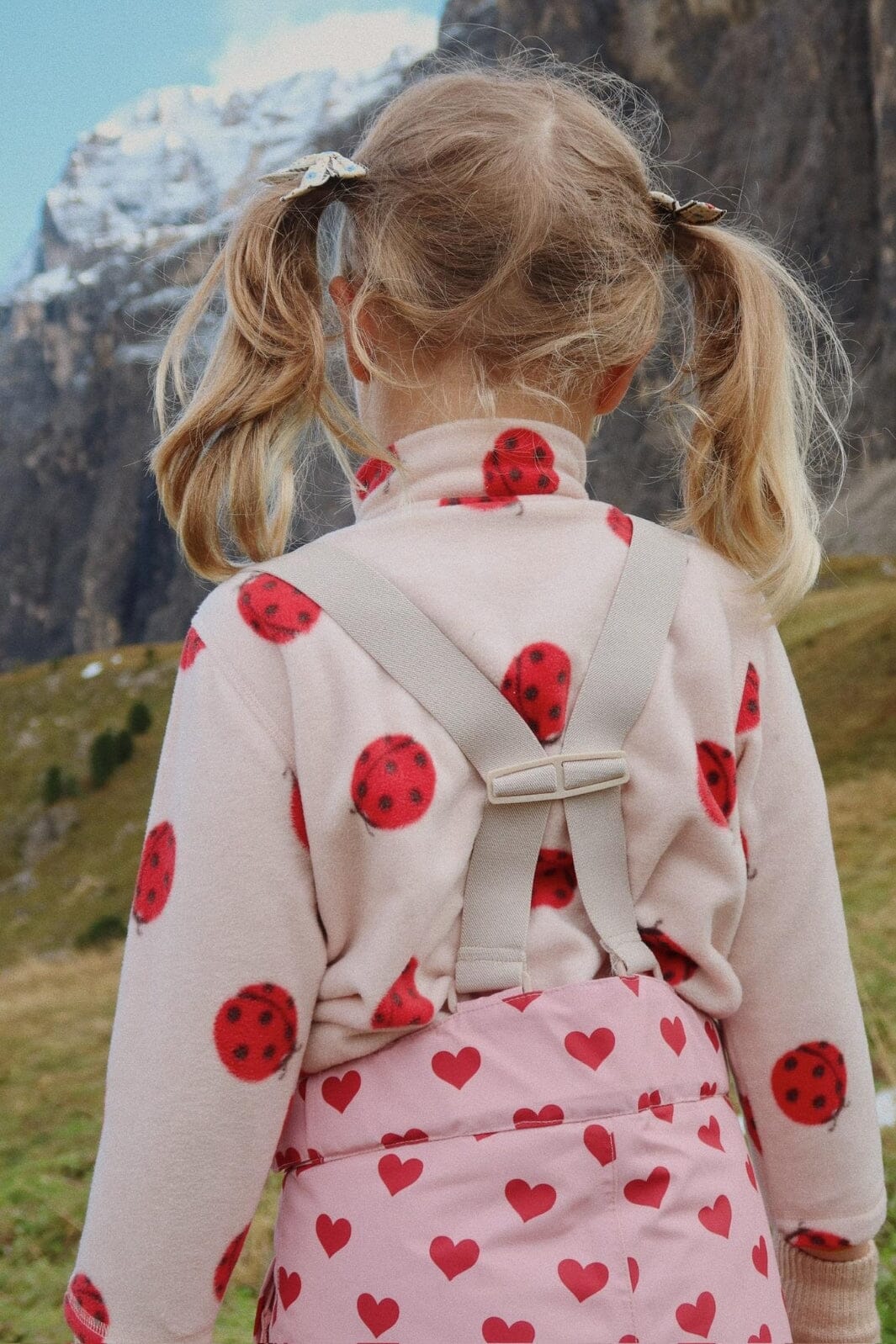 Konges Sløjd - Tavi Fleece Sweatshirt Grs Ks103542 - Ladybug