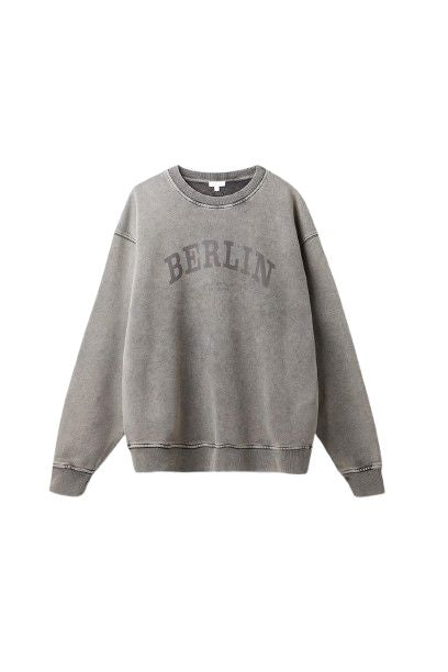 Lala Berlin - Sweatshirt Berlin 10016797 - Washed Grey