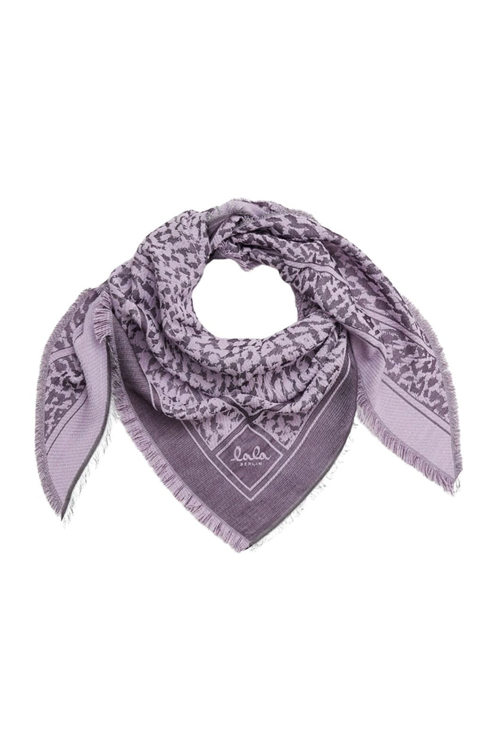Lala Berlin - Triangle Annye 10017357 - Lilac Tørklæder