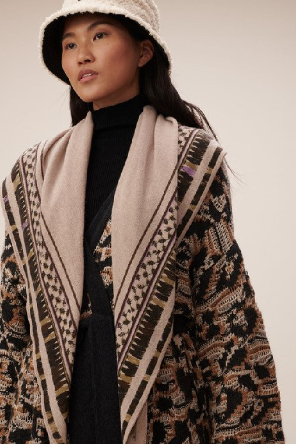 Lala Berlin - Triangle Tassel Kufiya - Tassel Dune Tørklæder