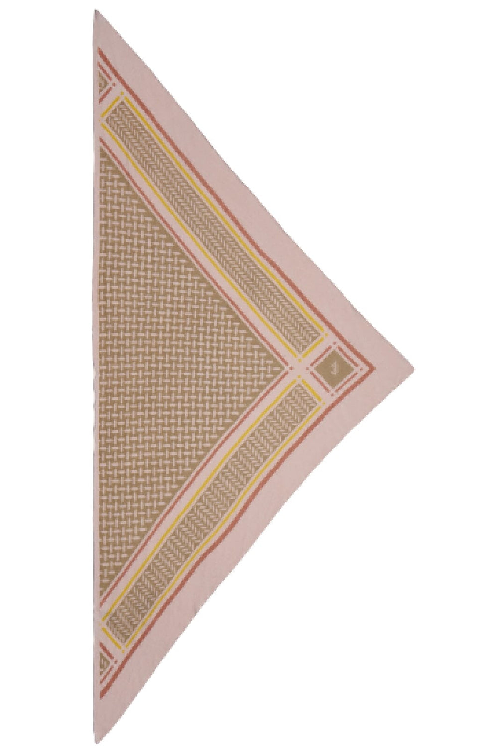 Lala Berlin - Triangle Trinity Neo M - cream pink neo Tørklæder