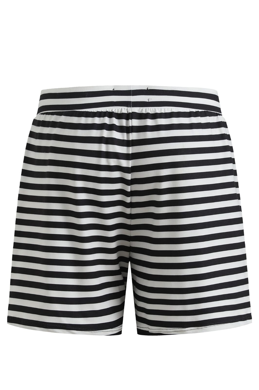 Liberte - Alma-Shorts - Black Creme Stripe