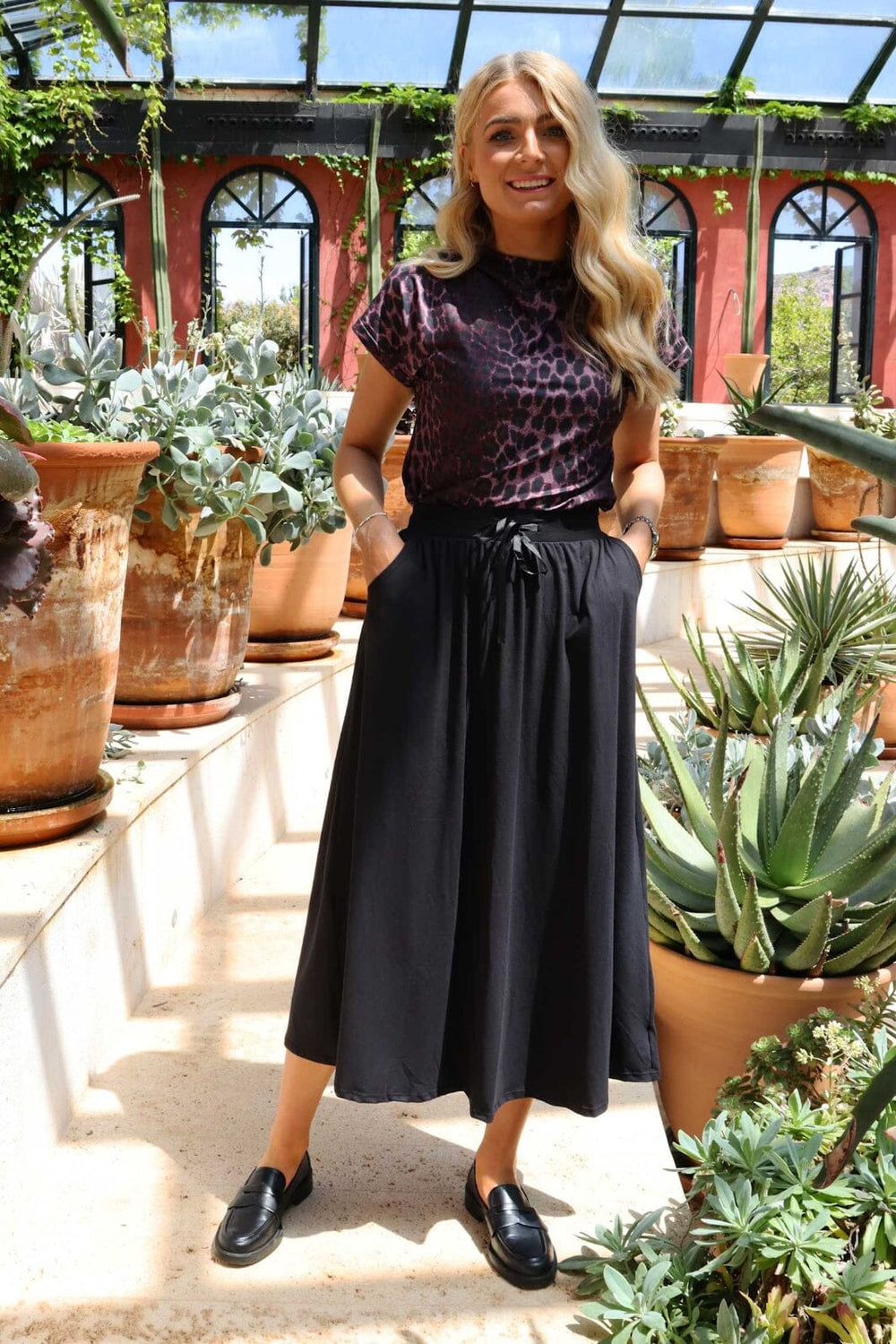 Liberte - Alma-Top 9501 - Bordeaux Lux Leo Toppe