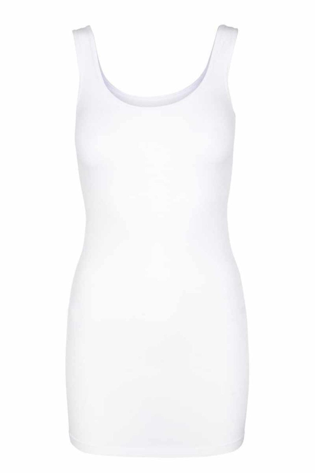 Liberte - Ninna Top Rib - White Toppe