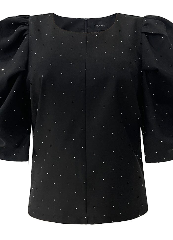 Liberte - Winnie Blouse 22140 - Black Diamond Bluser
