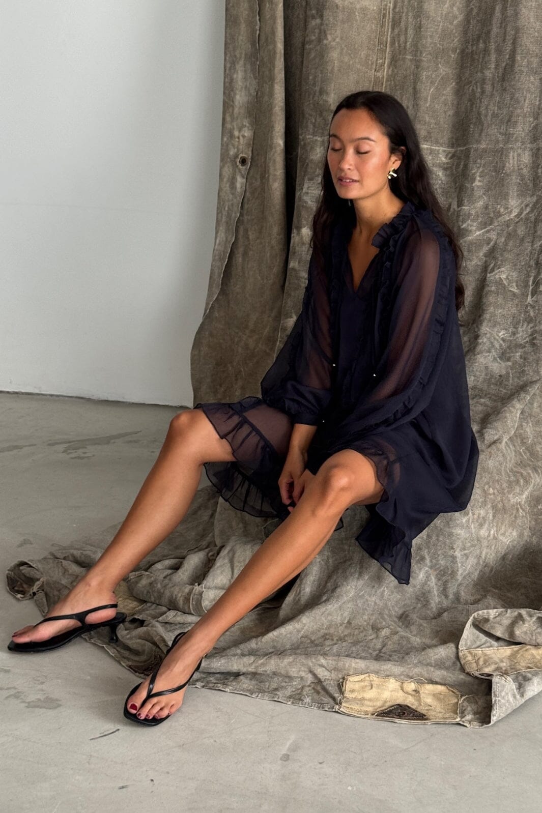 Love & Divine - Love1359 18872 - 440 - Navy Kjoler