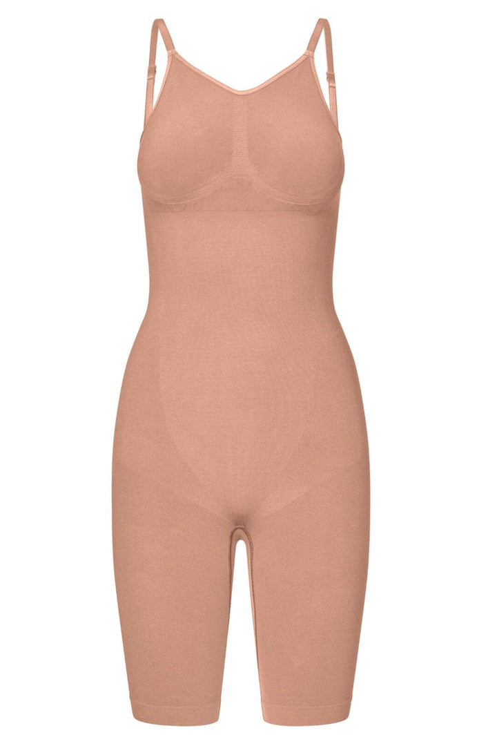 Lykkeland Ateliér - Contour Shapewear Bodysuit - Tan Bodystockings