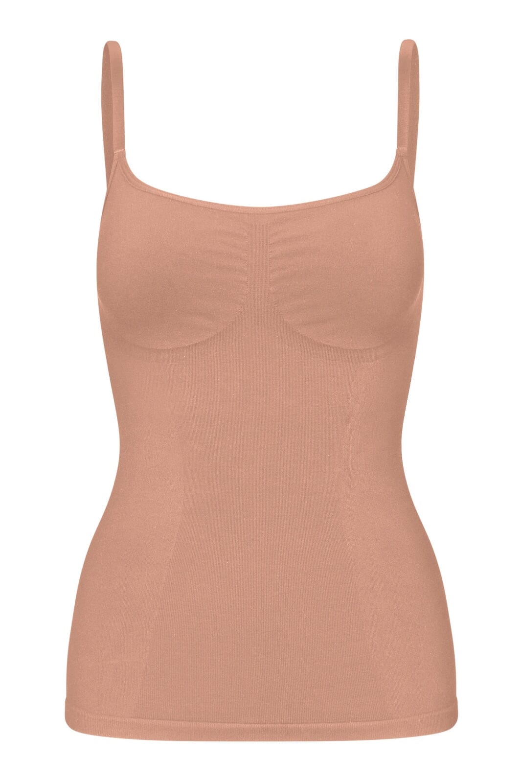 Lykkeland Ateliér - Second Skin Cami Top - Tan Toppe