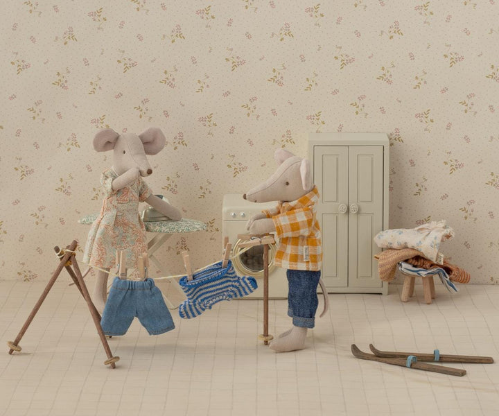 Maileg - Strikket Sweater Og Bukser, Storebror Mus - Bigsister/Brother Legetøj