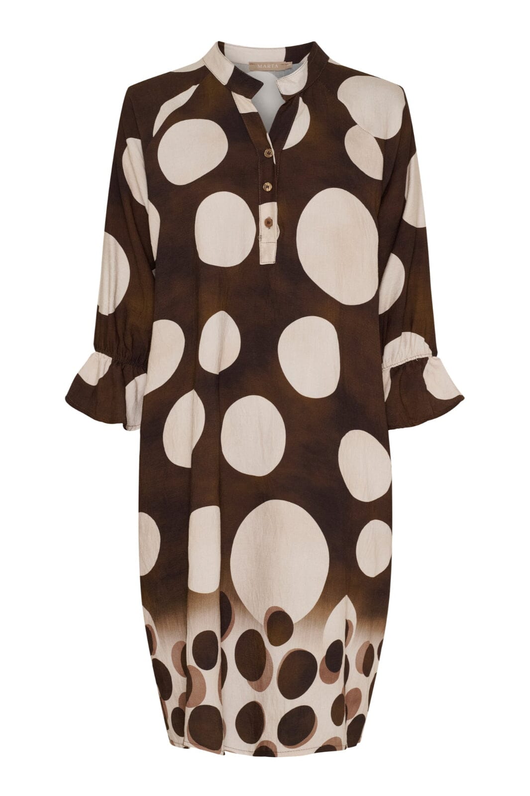 Marta Du Chateau - Mdccypress Dress 7636 - Marroneez552Db Kjoler