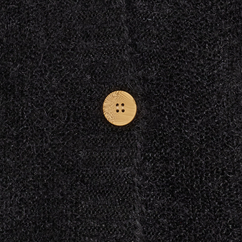 Marta Du Chateau - Mdcdakota Knit 809 - Black Cardigans